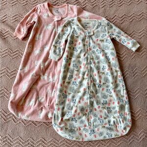 Adorable Sleep Sacks for Kids - Pink and Cream